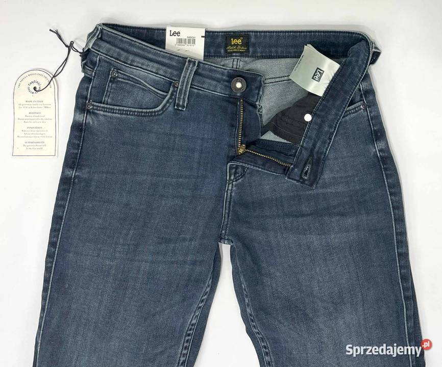 Spodnie damskie Lee Scarlett Nightfall Skinny Pisz