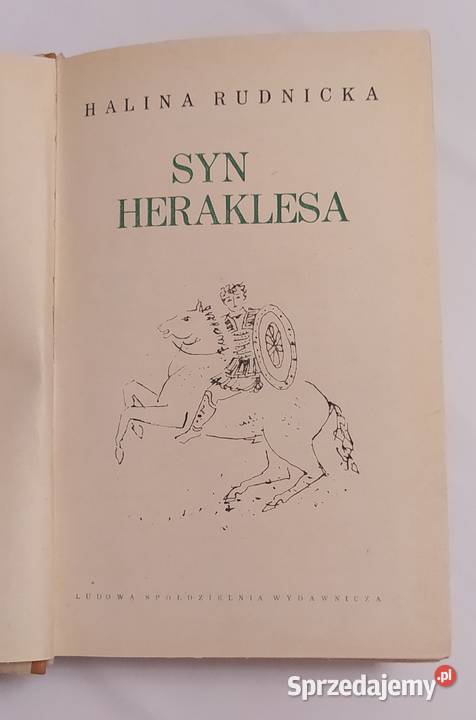 SYN HERAKLESA Halina Rudnicka podlaskie