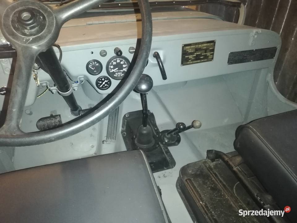 JEEP WILLYS CJ3A NAVY ZAREJESTROWANY na ZABYTEK Leśno