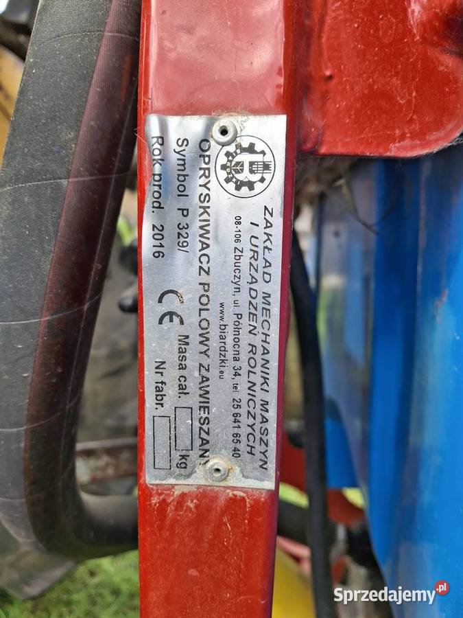 Opryskiwacz biardzki 400l Ełk