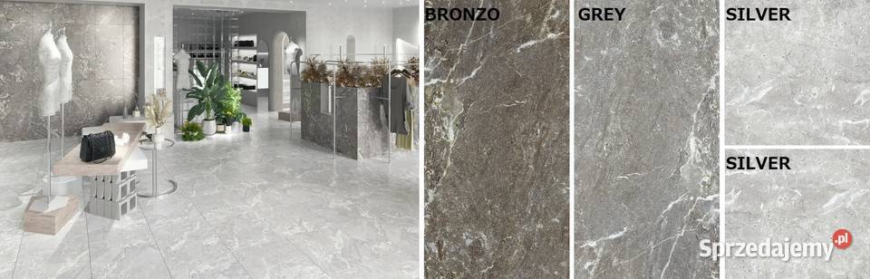 gres 60120 6060 snake stone bronze grey silver Płytki uniwersalne Gorzów Wielkopolski