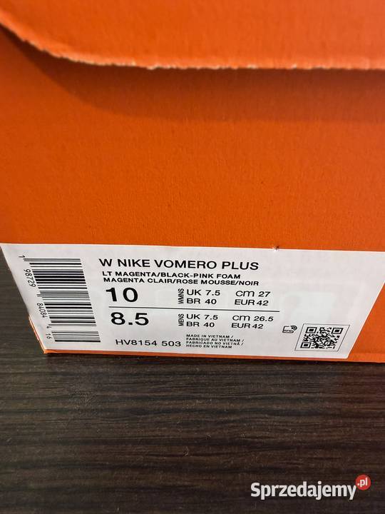 Buty do biegania Nike Vomero Plus HV8154503 Warszawa sprzedam