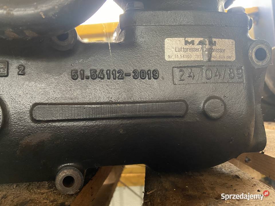 Sprężarka MAN F2000 51541123019 51540007079 Maszewo