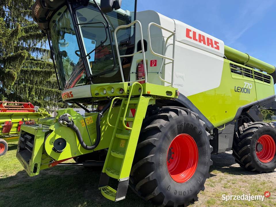 Kombajn zbożowy Claas Lexion 770 heder V1050 Zbożowe dolnośląskie Nowa Ruda sprzedam