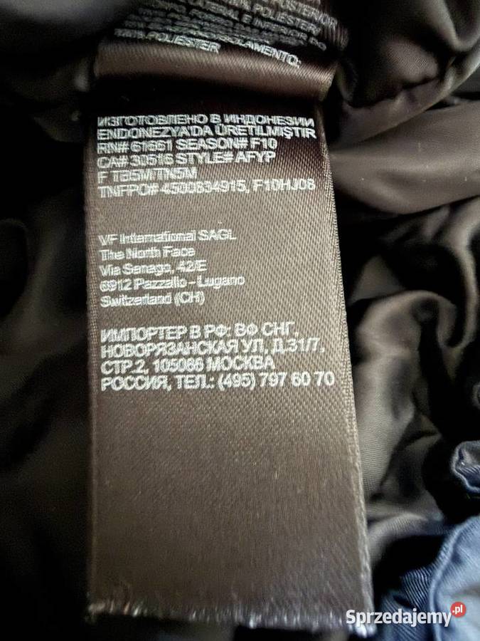 The North Face rozmiar M Police