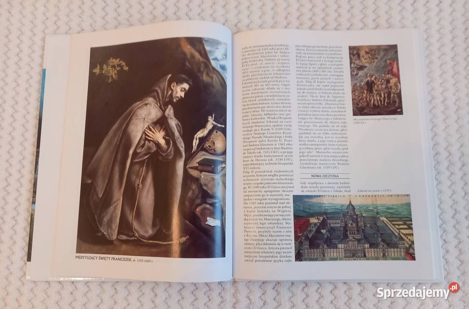 El Greco Oxford Wielka Kolekcja Sławnych Malarzy twarda Poradniki, albumy i reportaże Kraków