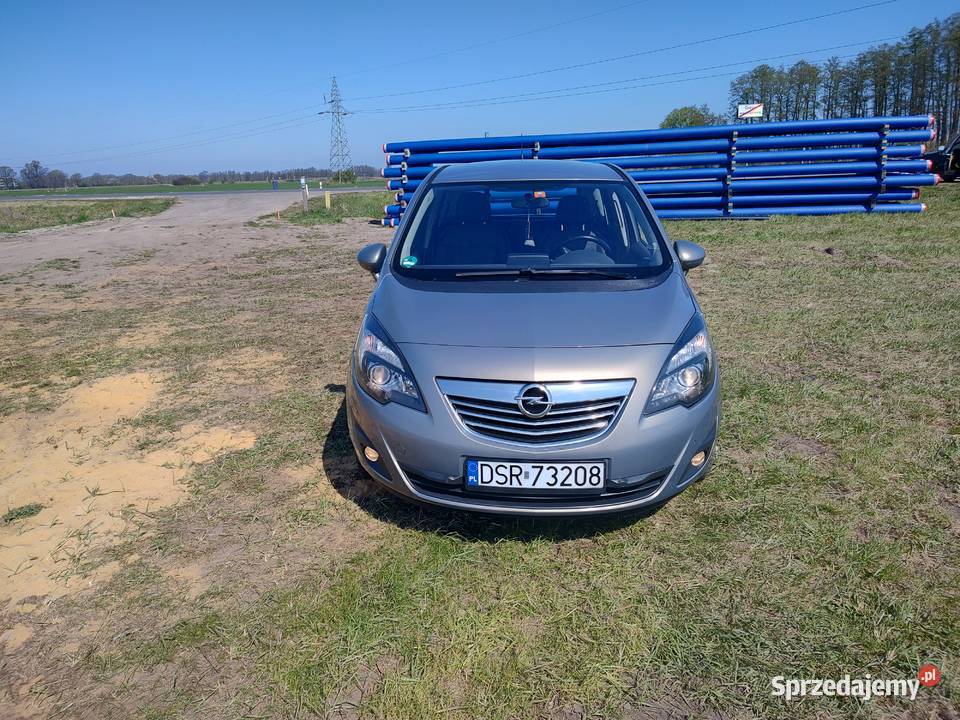 Opel Meriva wersja Cosmo Grudzień 2010 ładny Środa Śląska
