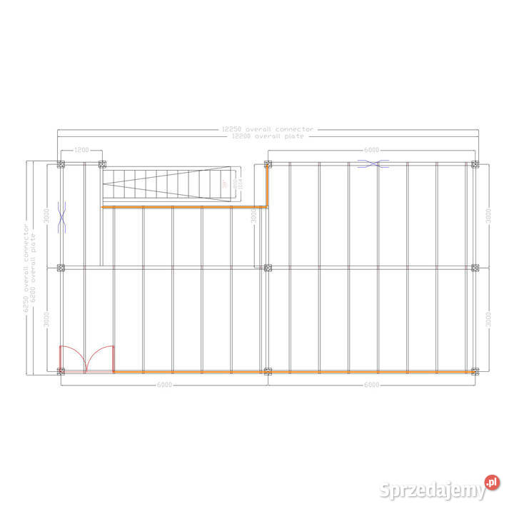 Antresola magazynowa P4 75m2 pomorskie Sopot