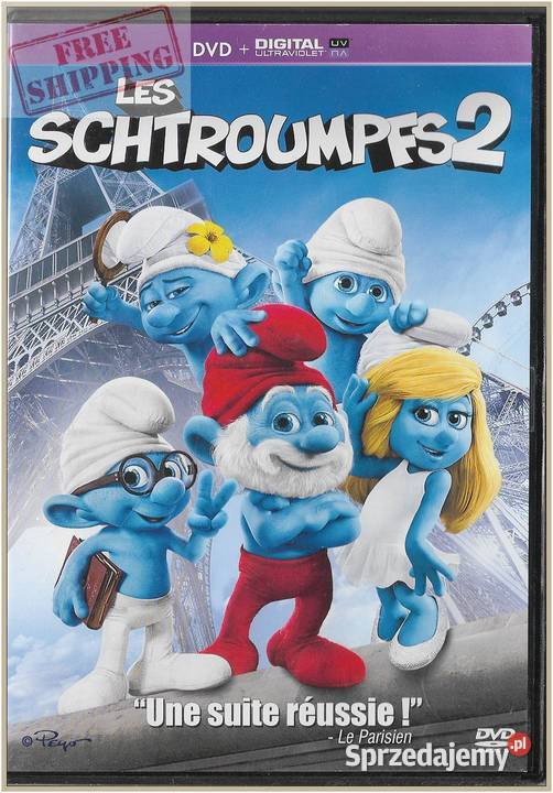Les Schtroumpfs 2 2013 DVD animowany Krynica-Zdrój