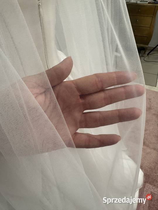 Nowy nieużywany welon do długości sukni 18 m Szczecin