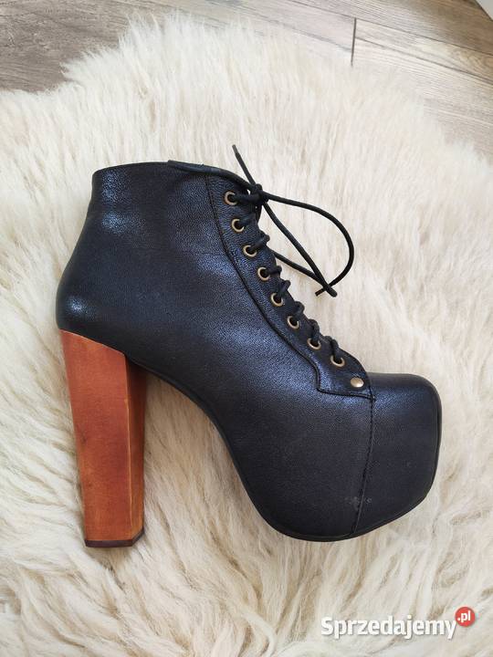 Buty Botki JEFFREY CAMPBELL Lita Lity 38 Vintage 24cm podkarpackie