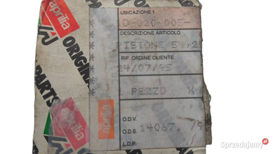 TŁOK APRILIA ASSO WERKE 5422 POLINI APRILIA AF1