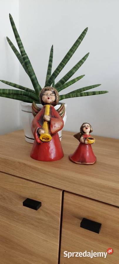 Kolekcja figurek THUN Bolzano Kultowe aniołki czerwony sprzedam