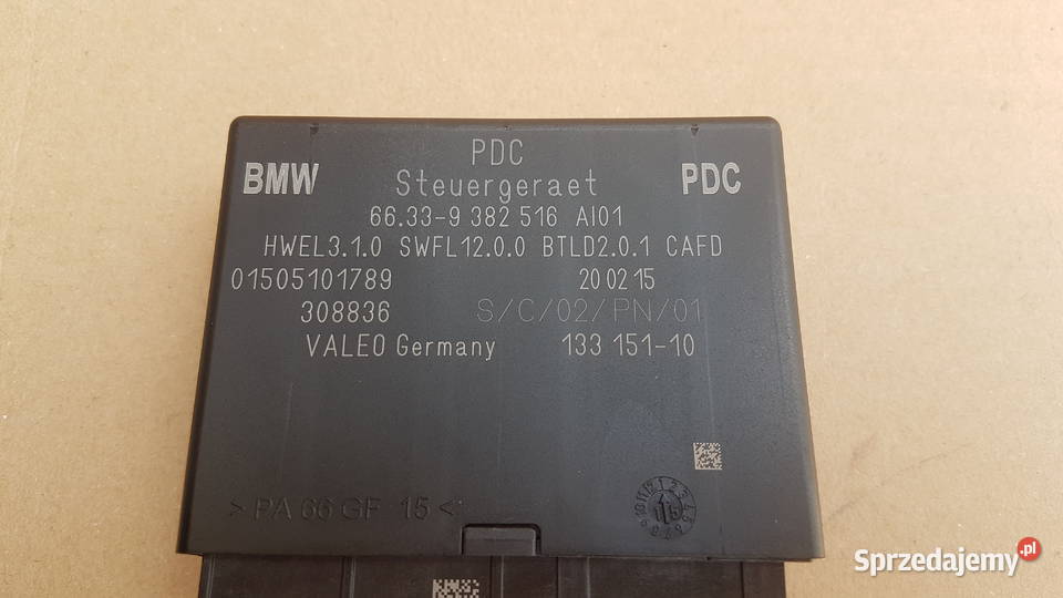 BMW 218d seria 2 F45 Active Tourer moduł PDC Rok produkcji 2015 Legnica