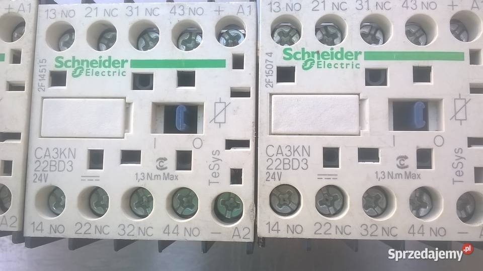 Stycznik pomocniczy 24V DC CA3KN22BD3 Schneider Gołębiewo Wielkie