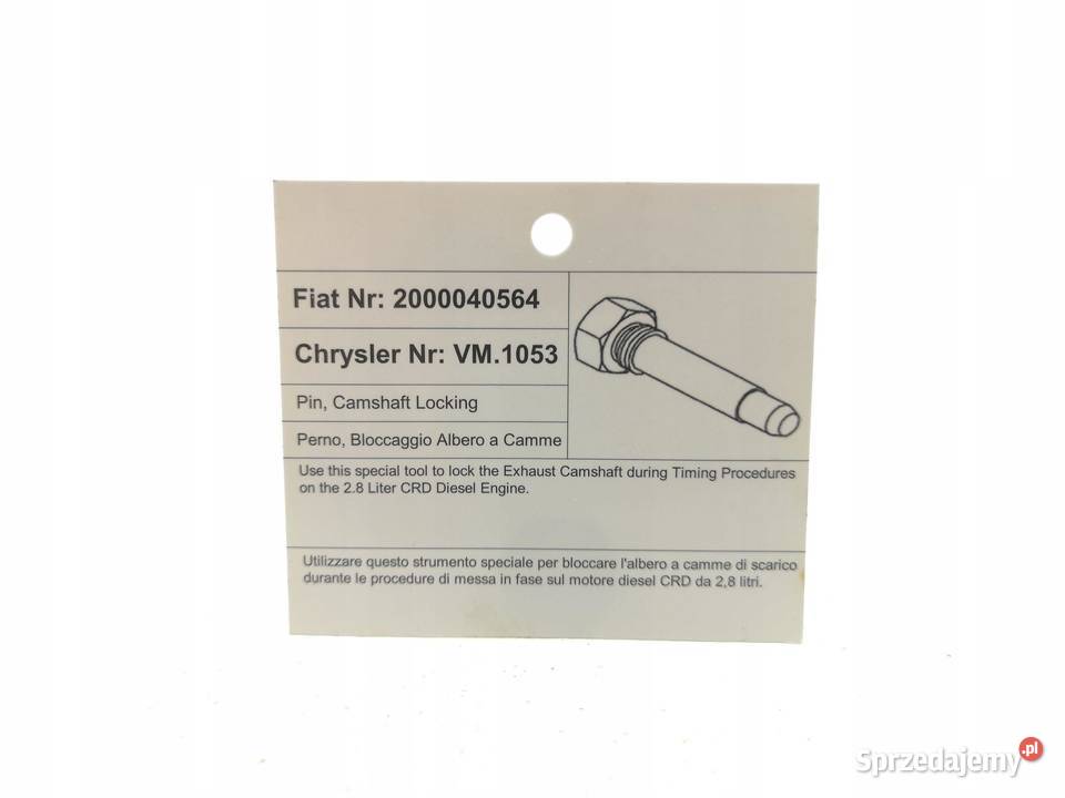 BLOKADA ROZRZĄDU CHRYSLER 28 CRD ORYGINAŁ ASO