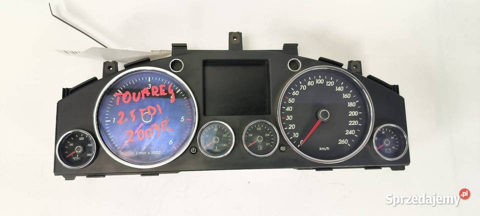 LICZNIK ZEGAR VOLKSWAGEN TOUAREG 7L6920880J Lipno