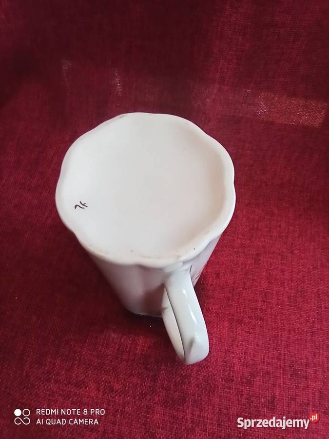 Mlecznik duży z pięknym kwiatowym dekorem z