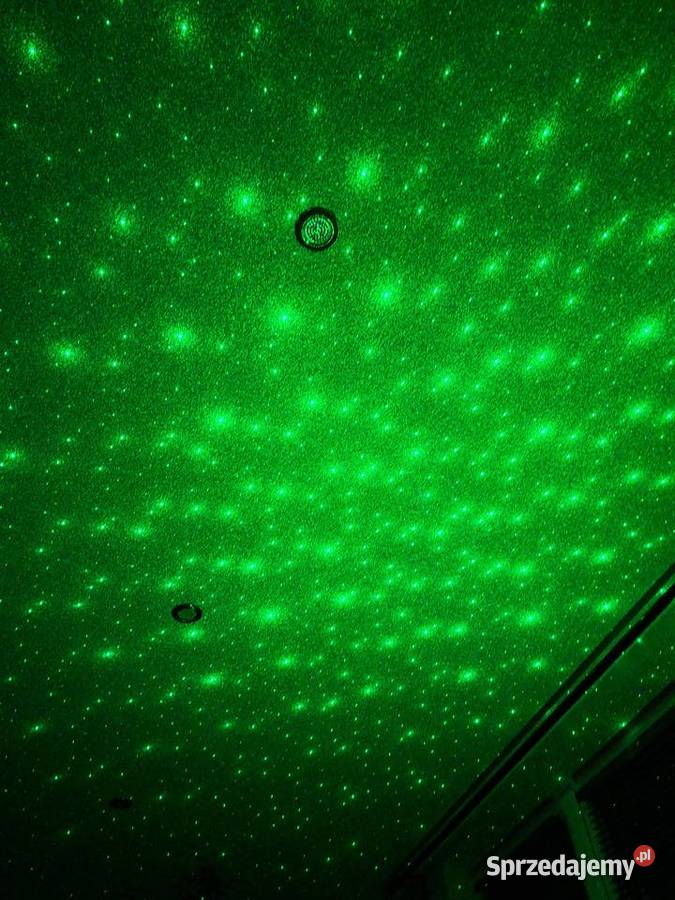 MikStar Projektor gwiazd LED z pilotem użyty