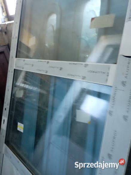 Drzwi aluminiowe zewnetrzne szare Grodzisko sprzedam