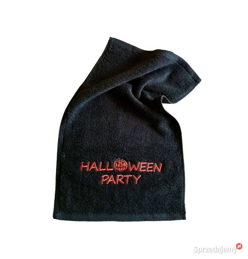 Halloween ręcznik 30x50 do rąk PREZENT impreza z kujawsko-pomorskie Toruń