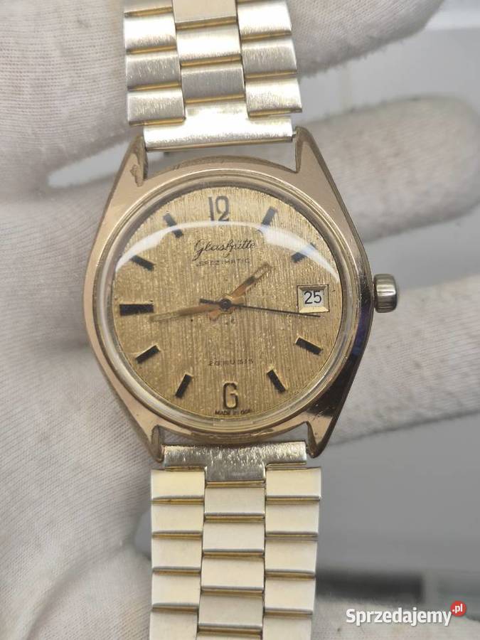 Zegarek Glashutte Spezimatic serwisie