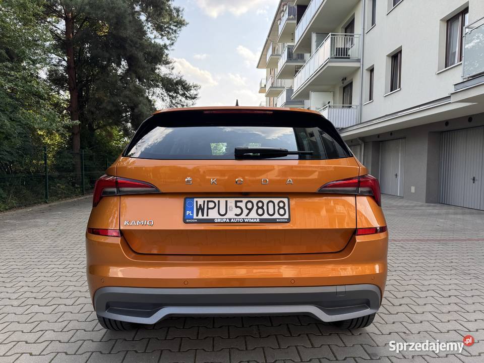 Skoda Kamiq TSI DSG 10 Style 2024 mazowieckie Wyszków