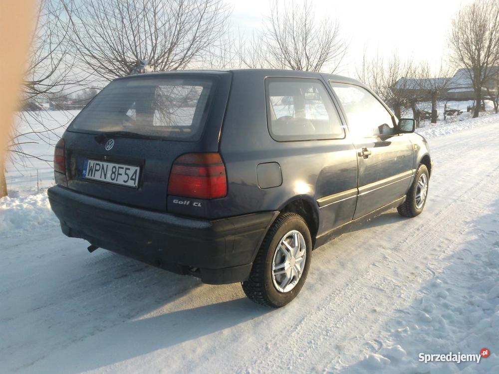 Volkswagen Golf III 14LPG Na Zimówkach Hatchback Płocochowo sprzedam