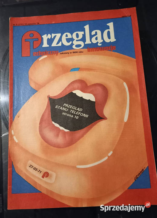 Zestaw czasopism technicznych archiwum kolekcja