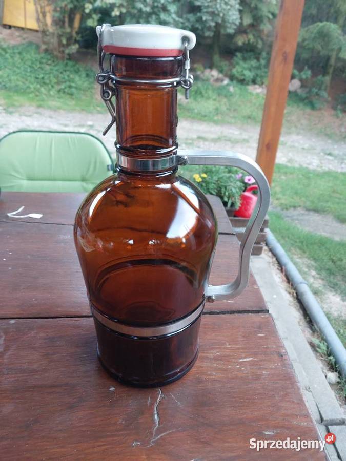 Stara butelka na piwo wino
