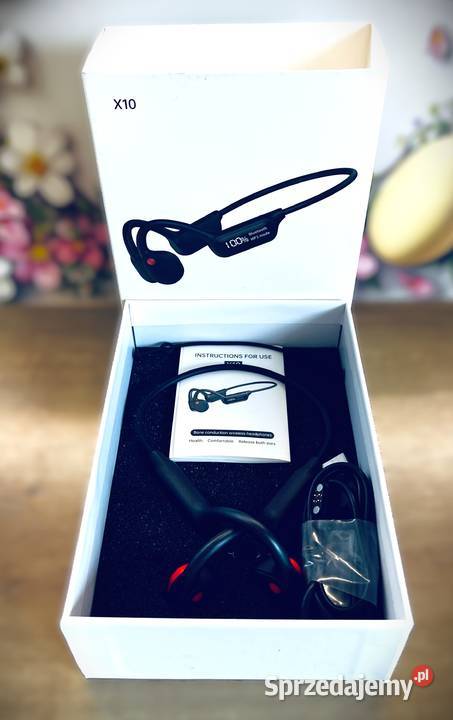 Słuchawki Kostne X10 Bluetooth 53 Sport Pływanie Szydłowiec
