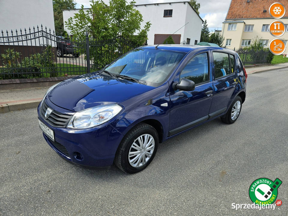 Dacia Sandero Opłacona Zdrowa Zadbana ESP Sandero Kisielice