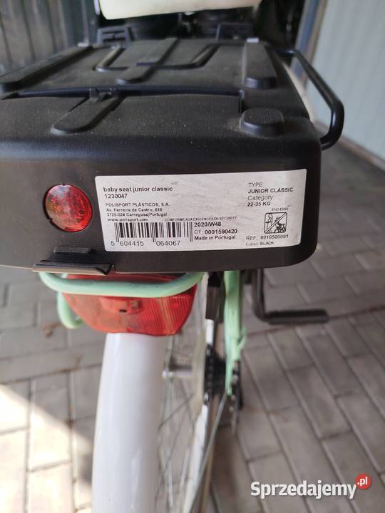 Fotelik rowerowy bobibike 2235