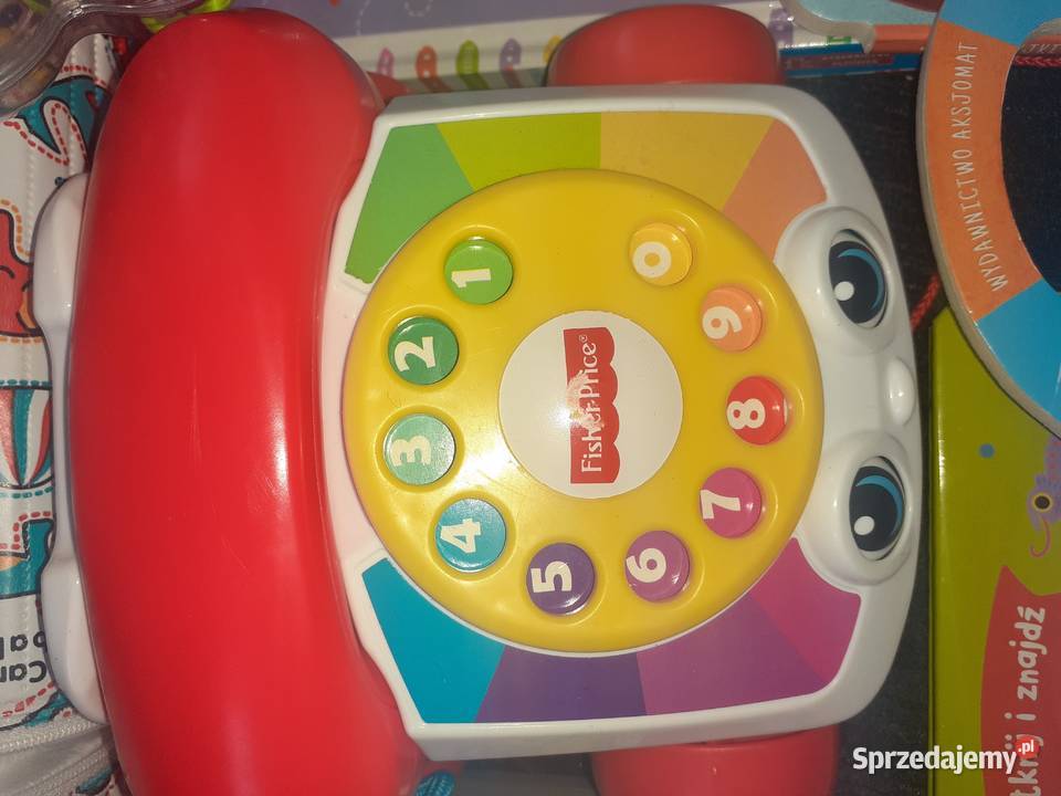 Fisher telefon pilot interaktywny książeczki