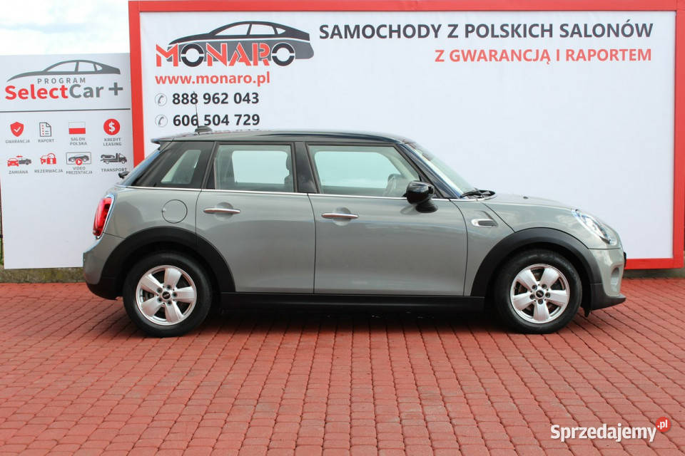 Mini Cooper Automat 15 Benzyna Salon Polska szary Włocławek