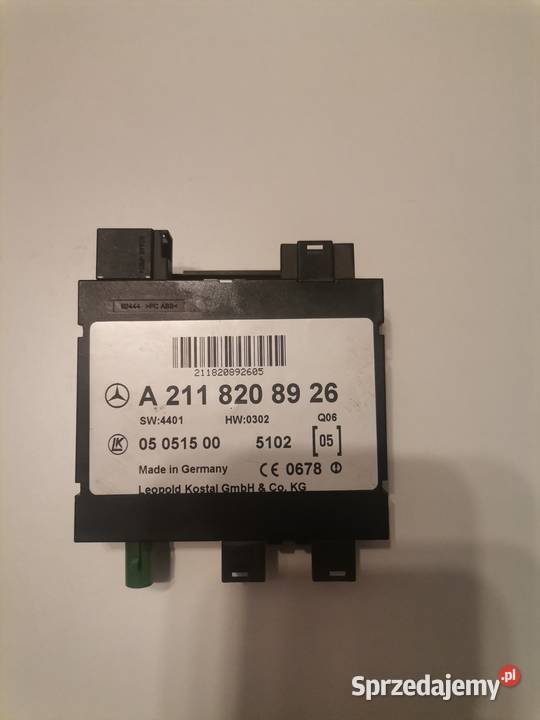 MODUŁ STEROWNIK KESSY DRZWI MERCEDES EKLASA W211