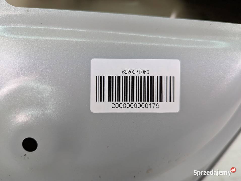 KLAPA POKRYWA BAGAŻNIKA 3D BRIGHT SILVER KIA Części samochodowe