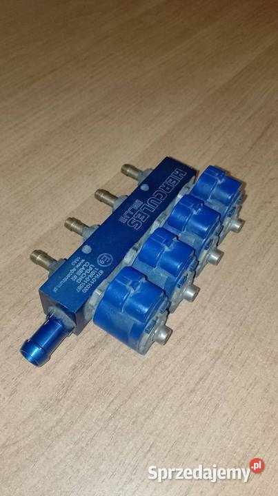 Listwa wtryskowa LPG Hercules 4 cylindry sprawna Czarzyzna sprzedam