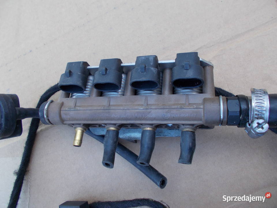 instalacja gazowa sekwencja LPG STAG 4 QBOX Zamość