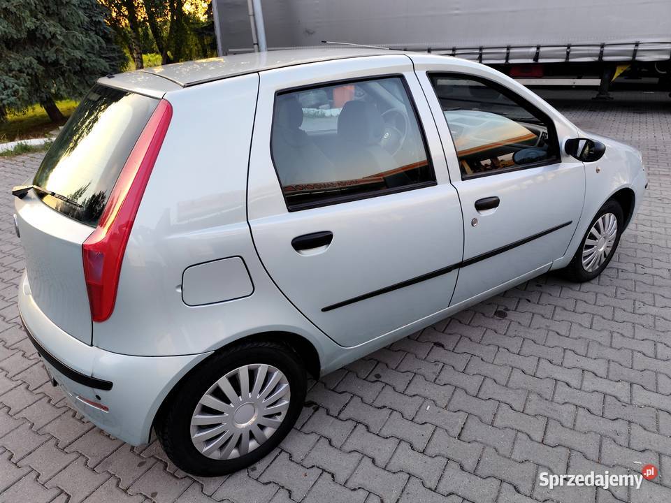 Fiat Punto II FL 12 8v 2003 podkarpackie Jasło