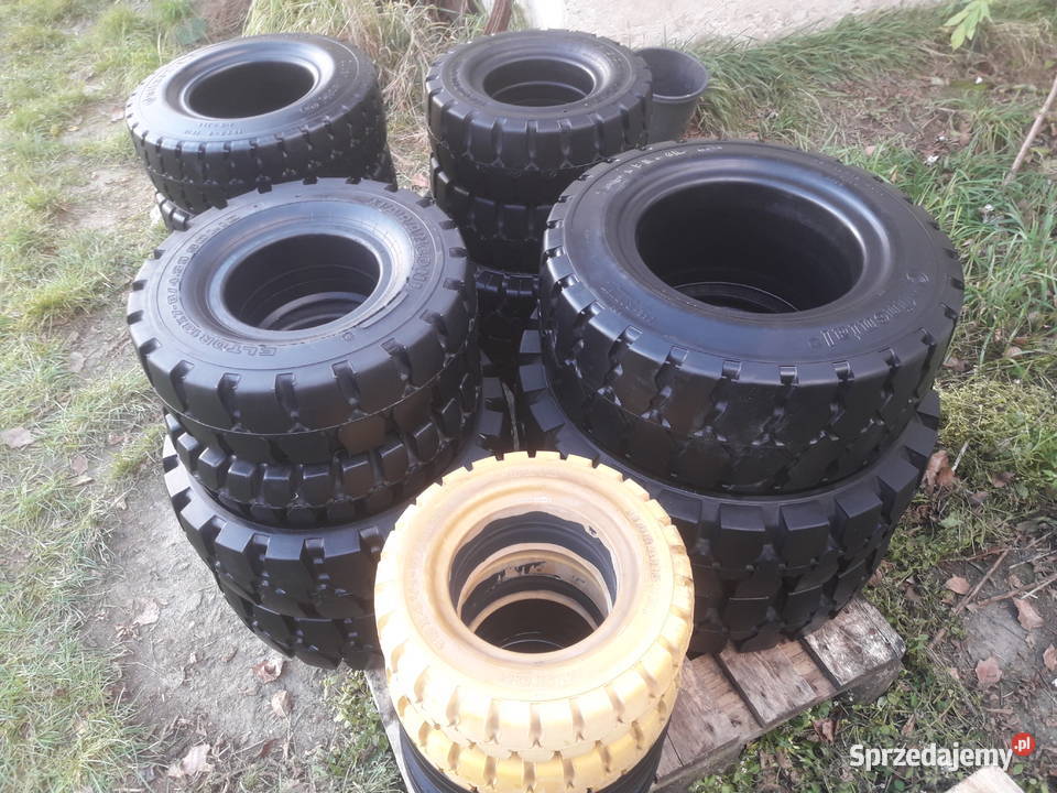 Opona 16x68 Continental superelastic Pełna quick Części do maszyn budowlanych Garwolin