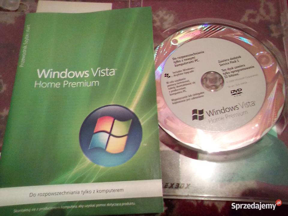 Windows Vista Home Premium śląskie Wodzisław Śląski sprzedam