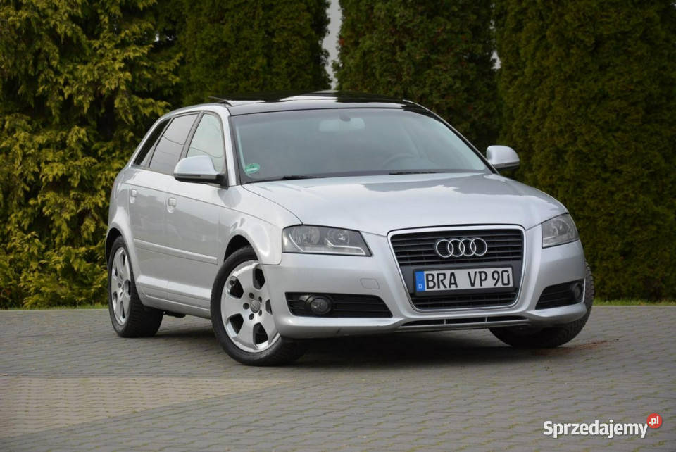 Audi A3 Lift DSG Panorama Skóry Duża Navi DRL Ostrów Mazowiecka