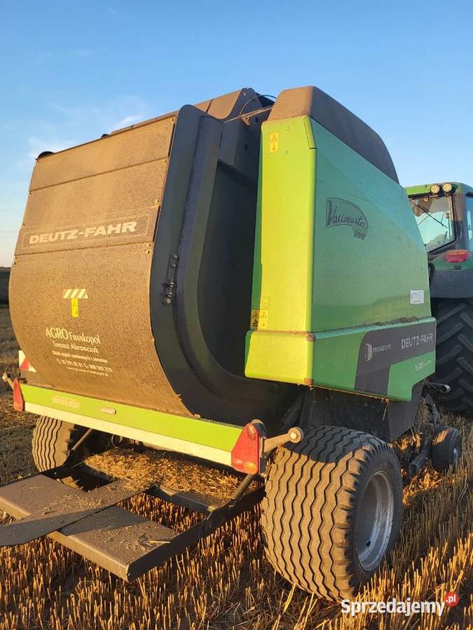 Prasa Deutz Fahr Varimaster 560 Kuhn 2160 Vicon wielkopolskie Kleszczewo