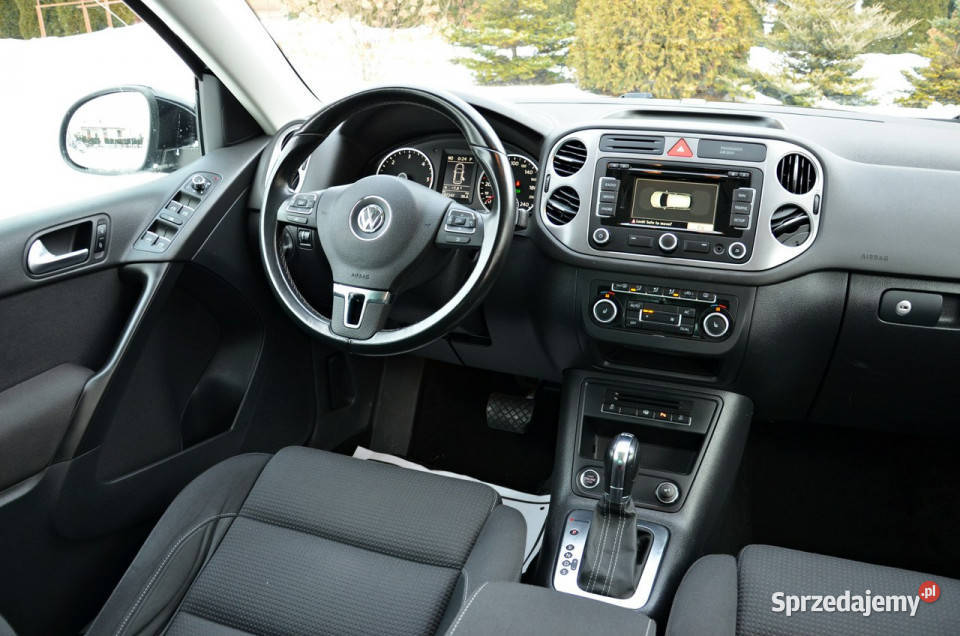 Volkswagen Tiguan 20TDI 140 DSG 4x4 Serwis Super garażowany Ostrów Mazowiecka sprzedam