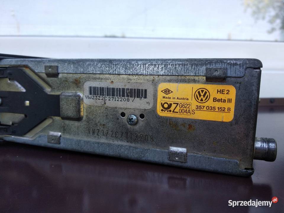 Radio samochodowe VW Beta II 2 Golf Passat Jetta Sieradz