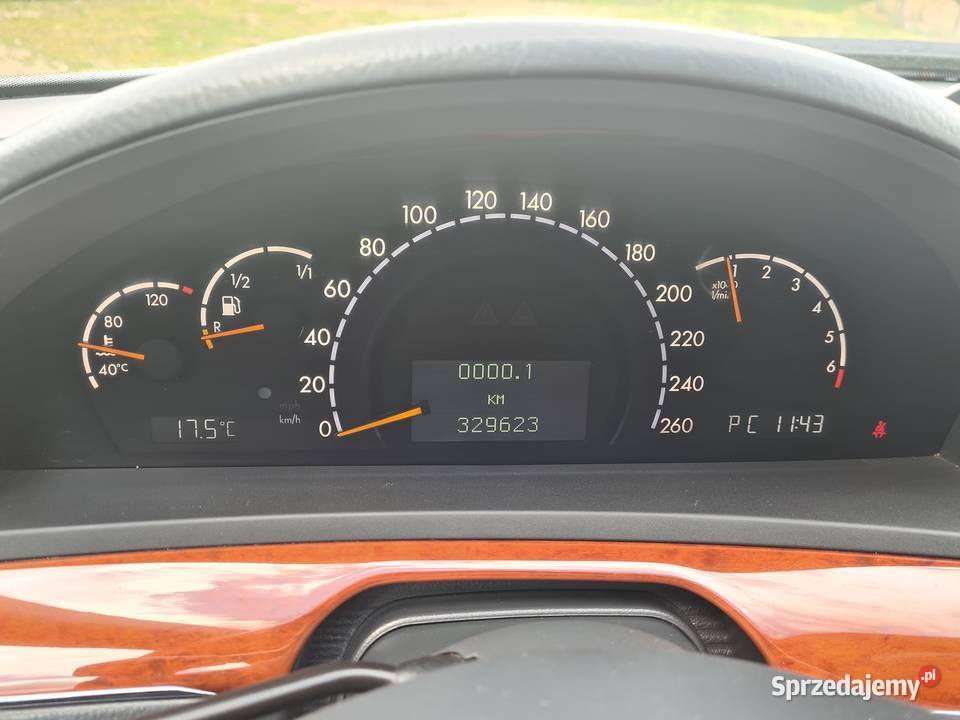 Mercedes S500 V8 4matic LONG LPG Salon Polska ABS