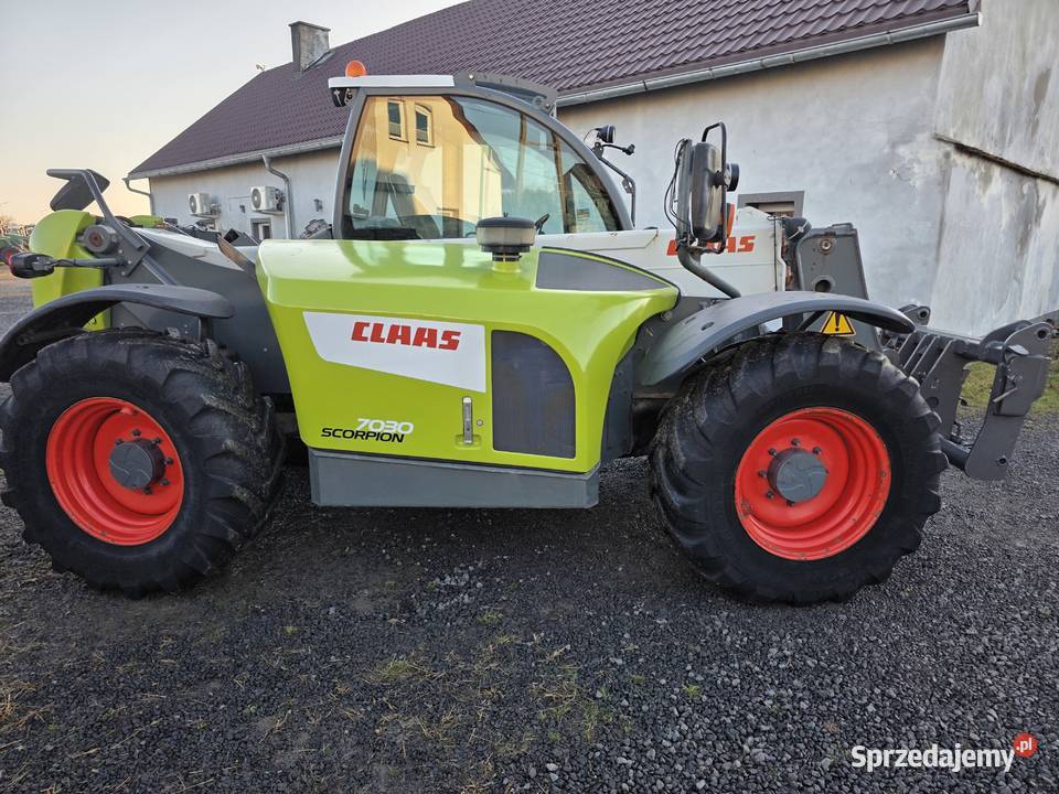 CLAAS SCORPION 7030 VARIPOVER KRAMER ŁADOWARKA Rolnictwo Wydrowice