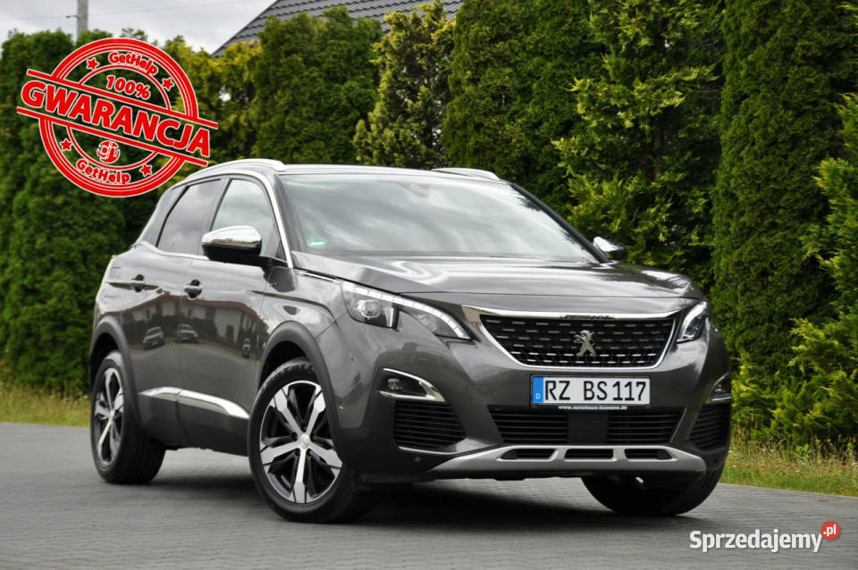 Peugeot 3008 20d180GTVirtualFul VAT marża Ostrów Mazowiecka