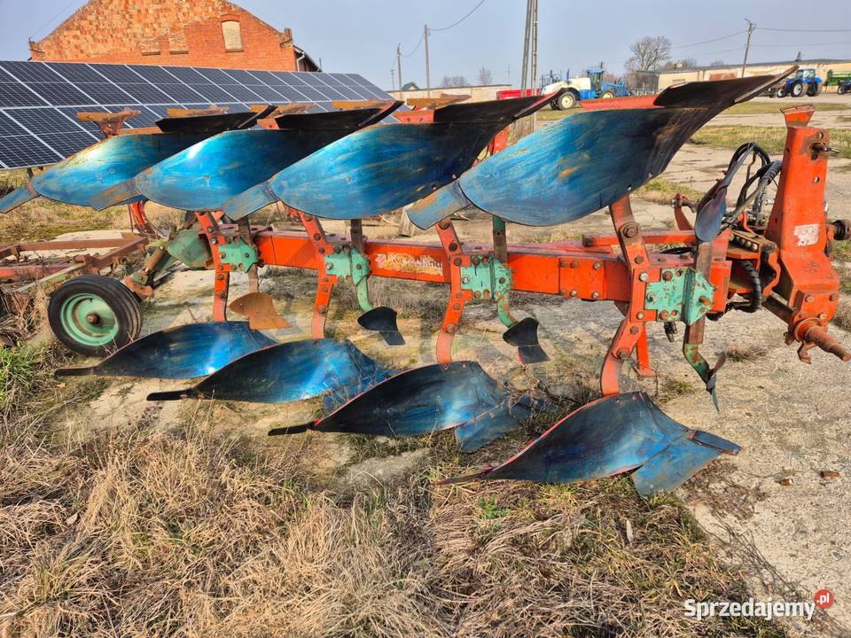 Pług obrotowy Kverneland 4 skiby pomorskie Stegna